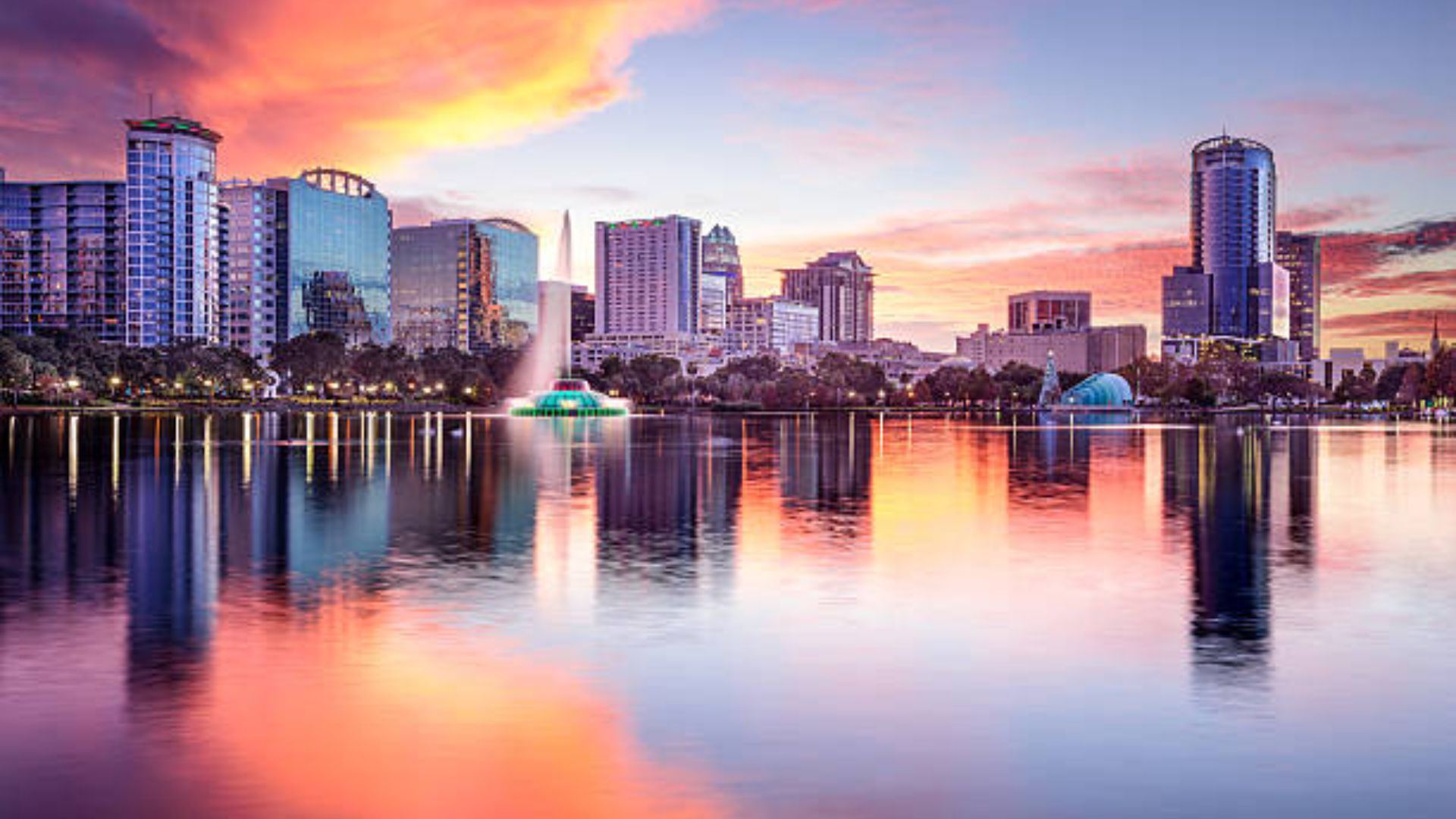 Orlando skyline, Florida