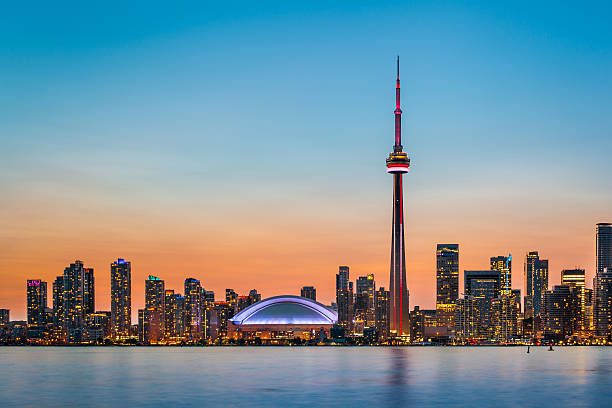Toronto skyline with the CN Tower